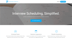 Desktop Screenshot of interviewschedule.com